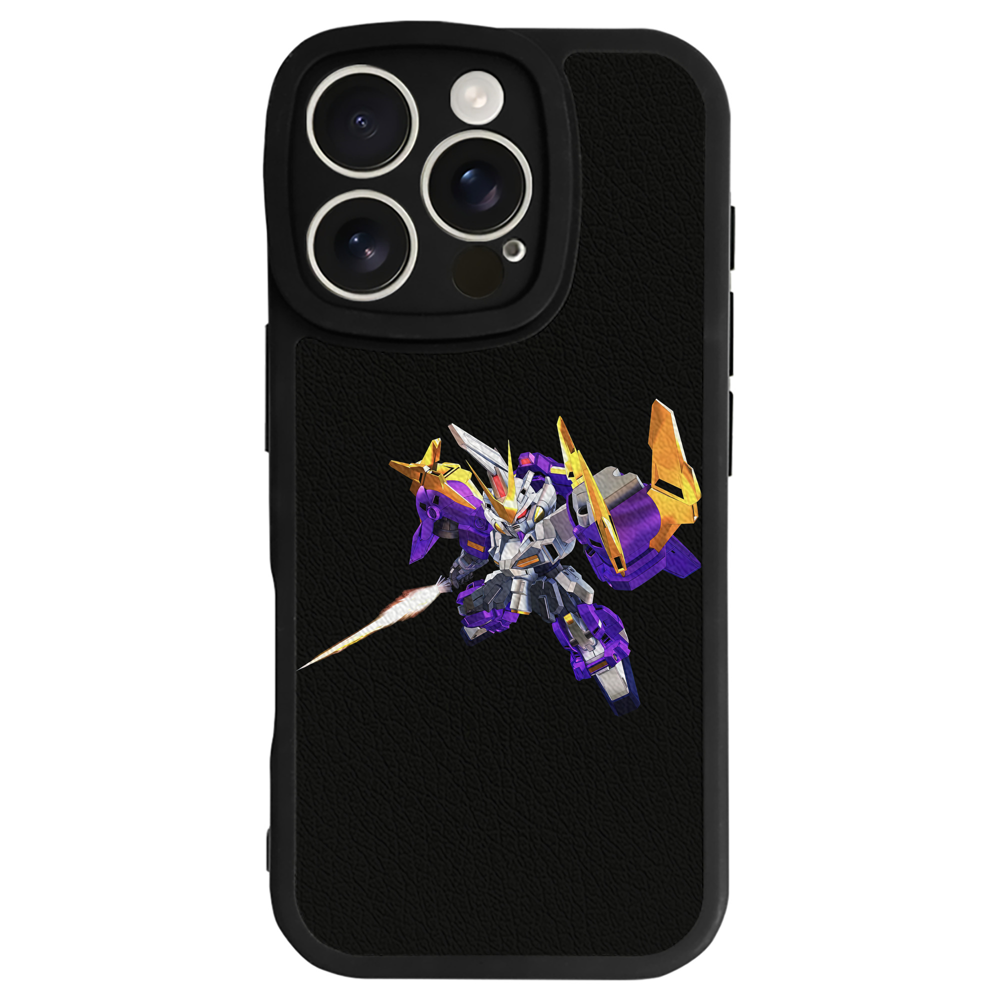 （画像用） 機動戦士ガンダム Mobile Suit Gundam 【iPhone 16シリーズ対応】シリコンスマホケース（レザー調） 材質：シリコン